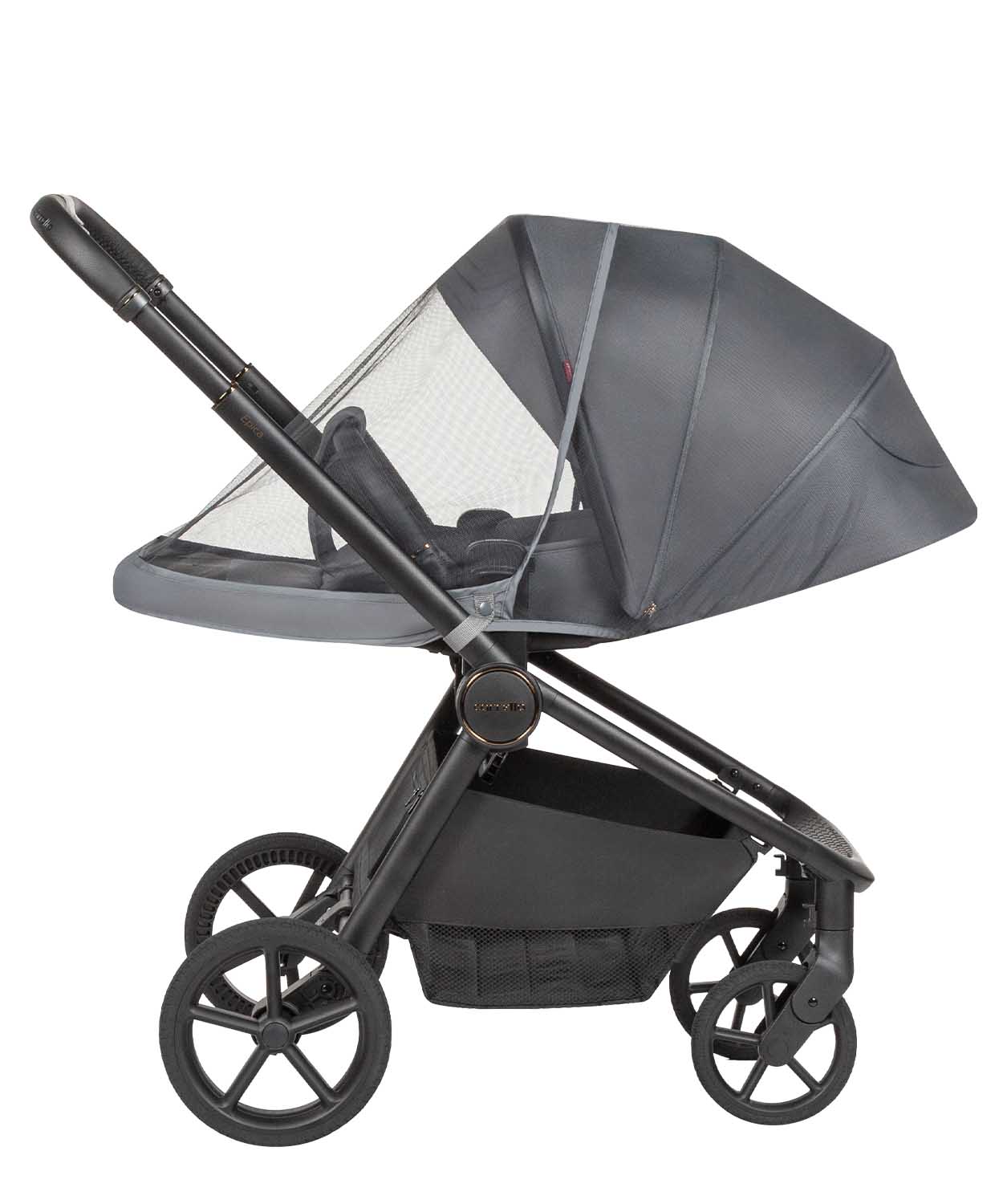 Uniwersalny wózek spacerowy Epica 3 w 1 2025 moskitiera na wózek spacerowy.